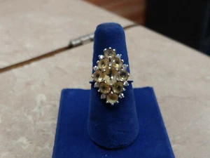Fessenden & Co. Sterling Silver Cocktail Cluster Ring - Picture 1 of 6