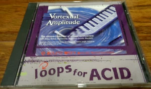 SONIC FOUNDRY LOOPS FOR ACID VORTEXUAL AMPLITUDE CD (1995 SOUND WERX) - Picture 1 of 4
