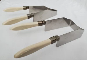 2 Vintage Kake Kut'r Serving Set ~ Square/ Triangle Slices Cake Pie Stainless - Picture 1 of 4