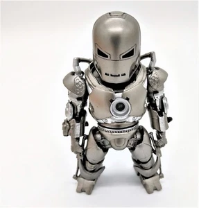 Silver Suit Iron Man M1 Action Figure with LED lights (Batteries included) - Picture 1 of 7