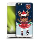 OFFICIAL WEST HAM UNITED FC CHRISTMAS SOFT GEL CASE FOR OPPO PHONES