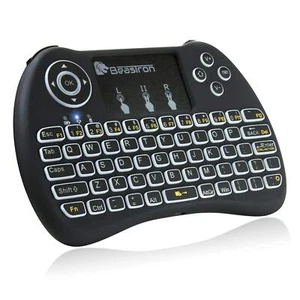 (Upgraded) 2.4G Mini Wireless Keyboard with Touchpad &QWERTY Keyboard, Backli... - Picture 1 of 7