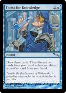 MTG - THIRST FOR KNOWLEDGE - Mirrodin (U) - Picture 1 of 1