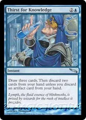 MTG - THIRST FOR KNOWLEDGE - Mirrodin (U) - Image 1 of 1