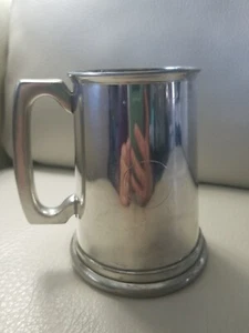 Vintage English Pewter Raimond Viners of Sheffield Clear Bottom "Smyth" - Picture 1 of 9