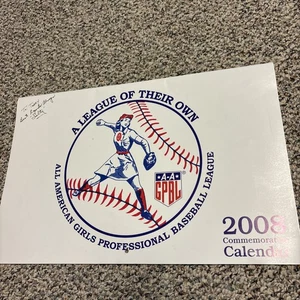 Vintage original a league of their own 2008 comm. calendar￼autographed  By Salty - Picture 1 of 8