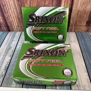 Srixon Dutzend Soft Feel Golfball - Farbe Soft White 24 neue Bälle - Langstrecke - Bild 1 von 2
