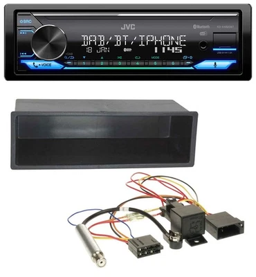 JVC Bluetooth DAB USB MP3 Autoradio für VW Polo T4 Passat Golf (98-04) - Bild 1 von 4