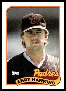 1989 Topps Andy Hawkins San Diego Padres #533 - Picture 1 of 2