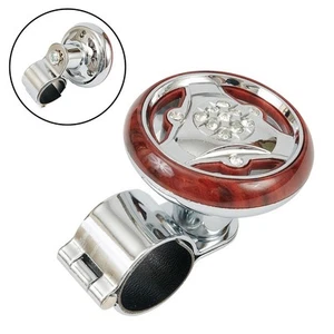 Qualitäts Booster Anti Rutsch Anti-Rutsch Flexibler Knopf Kugel Power Griff Rot - Picture 1 of 12