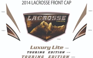 2014 Prime Time Lacrosse - Frontkappe Aufkleber - Bild 1 von 3