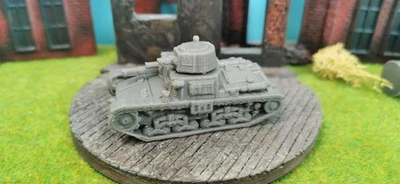 M11/39 Ex Mediano Carro Armato WW2 Italia Kit Di Montaggio 1/87 1/72 1/76 - Immagine 1 di 3