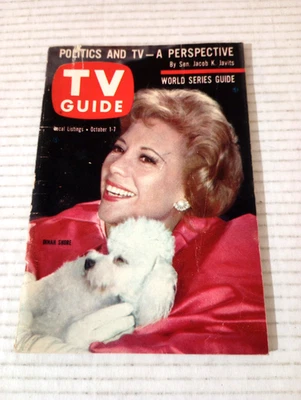 TV Guide UT ID Oct 1 1960 Andy Griffith Ronnie Howard Dinah Shore Victor Borge - Image 1 of 4