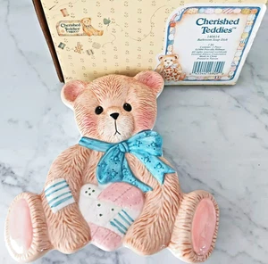 NUOVO CON SCATOLA 1994 Cherished Teddies SAPONE DA BAGNO 140414 - Foto 1 di 1