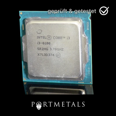 Intel Core i3-6100 Prozessor 3,7GHz Dual-Core LGA1151 | geprüft & getestet - Bild 1 von 2