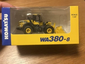 Komatsu WA380 8 Wheel Loader Brand New Heavy Equipment from Komatsu Ltd Toy - Picture 1 of 12