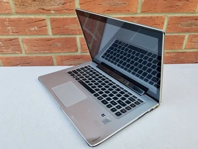 Lenovo IdeaPad U430 Touch i5 Laptop – Cracked Glass, Shuts Off, For Spares/Repai - Image 1 of 4