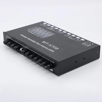 7 Band Parametrischer Car Audio Equalizer Einstellbarer 12V Parametrischer - Image 1 of 4