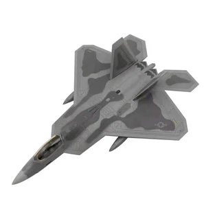 1/72 F-22 Fighter Bomber Aircraft Diecast Army Fighting Model with Lights&Sounds - Picture 1 of 10