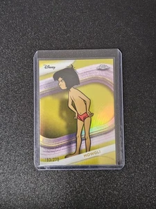 2025 Topps Chrome Disney Mowgli #105 Yellow Refractor /275 - Bild 1 von 2
