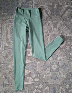 YoungLA Leggings Womens Size Small Athletic Green Yoga Jogging Full Length  - Picture 1 of 8