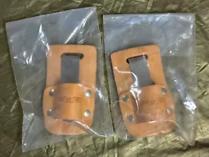 SEALED NEW Channellock Leather Holster Holder w/ metal belt clip made in USA - Picture 1 of 4