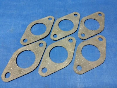 Juego de 6 juntas de escape Mopar NOS # 1324487 Chrysler 8 1951-53 Foto 1 de 2
