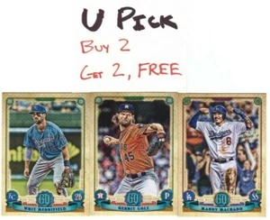 2019-2020 Topps Gypsy Queen Base Rookies, Ships FREE, Buy 2 Get 2 FREE - Picture 1 of 76