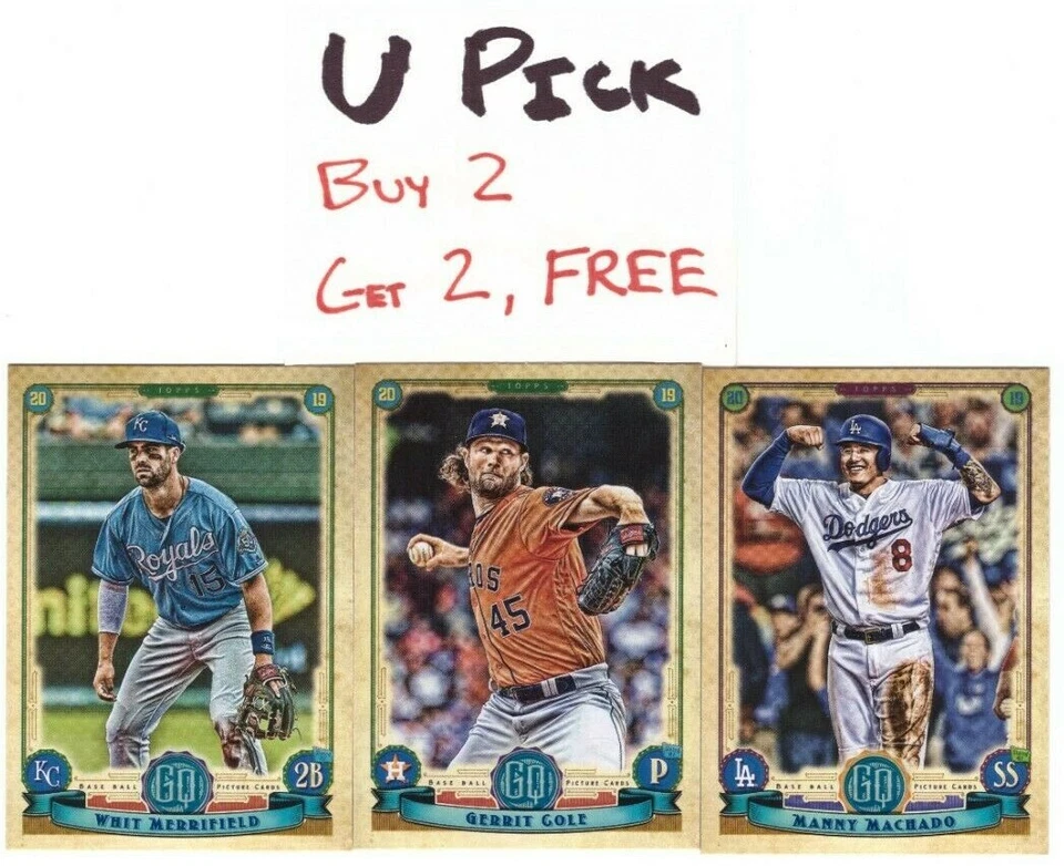 2019-2020 Topps Gypsy Queen Base Rookies, Ships FREE, Buy 2 Get 2 FREE - Image 1 of 1