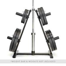Marcy PT-5740 A-Frame Olympic Weight Plate Tree & Vertical Bar Holder
