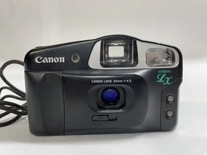 Vintage Canon Snappy LX 35mm Point & Shoot Film Camera Tested Good - Picture 1 of 8