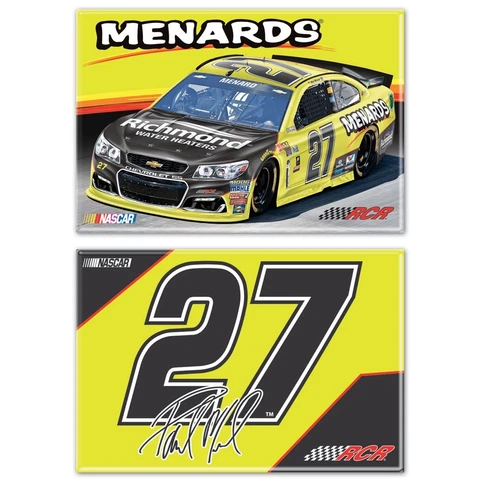 Paul Menard 2017 Wincraft #27 Menard's 2x3 Magnet Set 2pc FREE SHIP!!! Cover