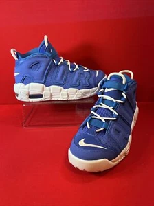 Size 7Y /8.5 W - Nike Air More Uptempo Low Medium Blue - Picture 1 of 6