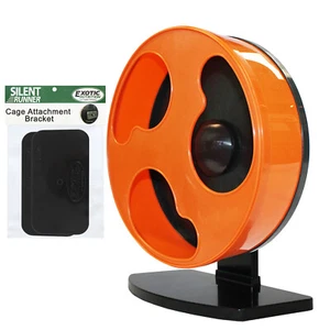 Silent Runner Wheel 12" Regular + Cage Attachment - Sugar Glider Exercise Wheel - Picture 1 of 9