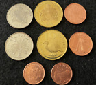 Gambia 4 Coins Set  1, 5, 10, 25 Bututs UNC World Coins