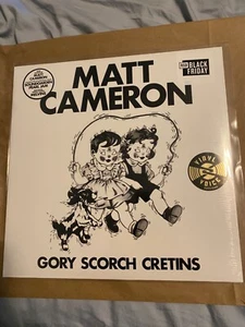 Matt Cameron Gory Scorch Cretins LP RSD Soundgarden Pearl Jam Melvins nirvana dk - Picture 1 of 4