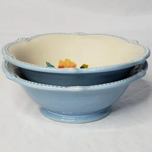 Pioneer Woman ~ 2 Soup Bowls Willow - Picture 1 of 7