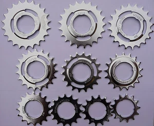 Sturmey Archer 3 Speed Sprocket Rear Cog Sizes: 13 14 15 16 17 18 19 20 21 22 T - Picture 1 of 23