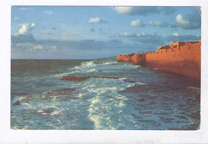 ISRAEL ,ACRE, THE OLD CITY WALL AT SUN SET  ,. MINT  50'TH	 - Picture 1 of 2