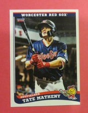 2021 Choice, Worcester Red Sox - TATE MATHENY
