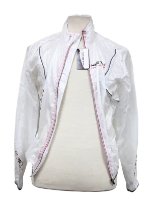 New White Kinetik Compression Gear Long Sleeve Super Light Jacket Large SLLJW12 - Image 1 of 4