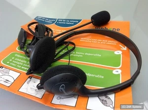 Gembird VoIP Headset, Kopfhörer mit Mikrofon, Schwarz, Home-Office, NEU, OVP - Bild 1 von 1