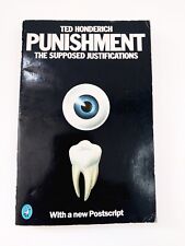 Punishment The Supposed Justifications Ted Honderich Paperback 1984 Pelican