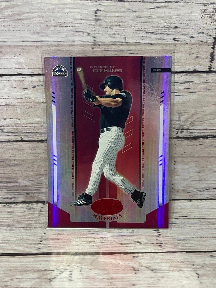 2004 Leaf Certified Materials Mirror Red (#'d/100) - #66 Garrett Atkins - Image 1 of 1