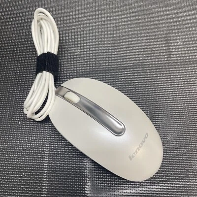 Lenovo LXH-EMS-10ZA Optical Mouse USB 2-Button Scroll Wheel Wired - Image 1 of 4