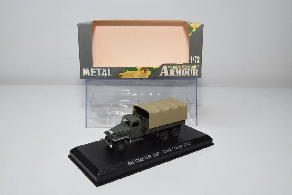 B43 1:72 ARMOUR COLLECTION 3142 U.S. 2.5T TRUCK CARGO FR. Nuovo con scatola - Immagine 1 di 4