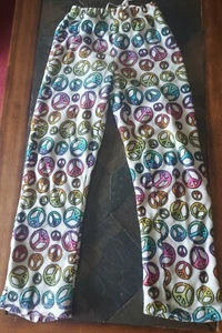 Fleece Fuzzy Soft PJ Pants-Size 6- Inseam 26-Drawstring Elastic Waist - Picture 1 of 2