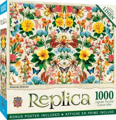 MasterPieces Jigsaw Puzzle;  Botanicals; 1,000 pieces - Image 1 of 2