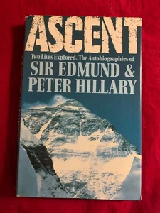 SIR EDMUND & PETER HILLARY ASCENT HARDBACK - Imagen 1 de 4