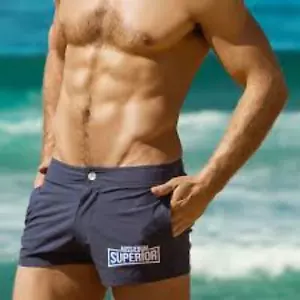 Aussiebum Superior Stav Short Swim Trunks - Picture 1 of 7